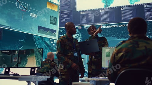 Preview: Signal support systems specialists work with battlefield data
