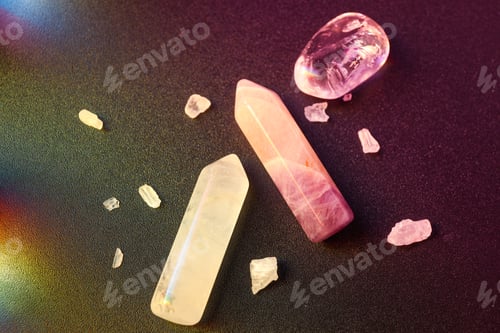 Preview: Magic crystals, spiritual esoteric practice for meditation and relax