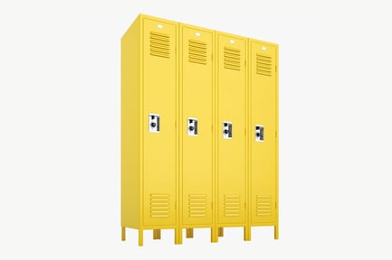 Preview: Four-Section School Lockers