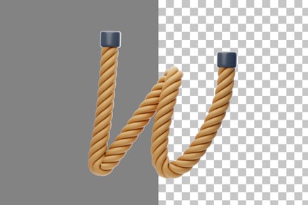 Preview: Rope W 3D Icon