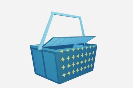 Preview: Shopping Hand Basket