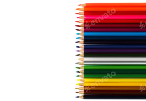 Preview: Colorful watercolor pencils