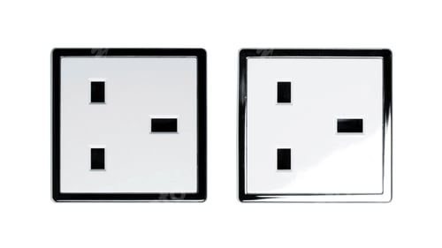 Preview: North American white electric wall outlet receptacle