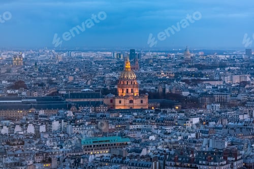 Preview: Paris by night, the Invalides dome