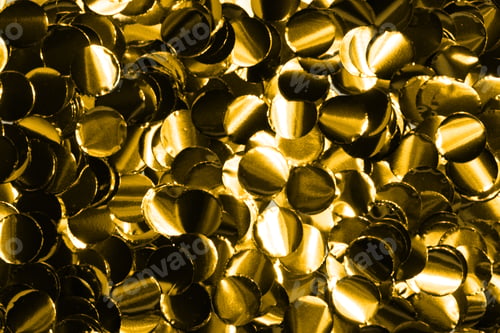 Preview: Golden shiny and sparkle glitter background