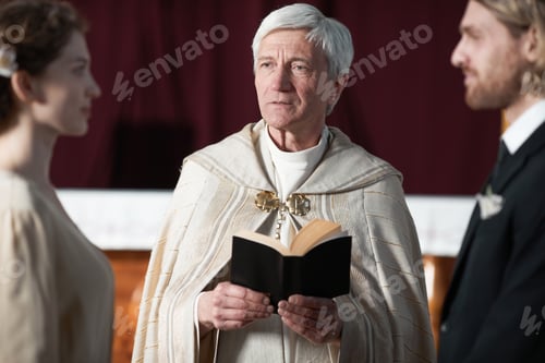 Preview: Priest marrying the couple