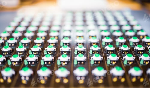 Preview: Panel of LED light indicators is in the production