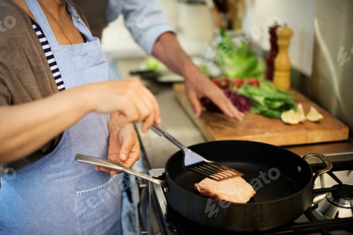 Preview: Cooking Senior Couple Togetherness Concept
