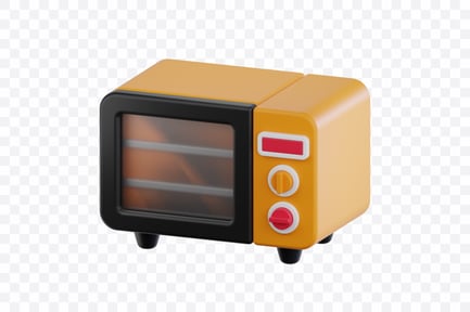 Preview: Compact Kitchen Microwave