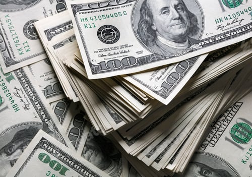 Preview: Stack of United States Hundred Dollar Bills