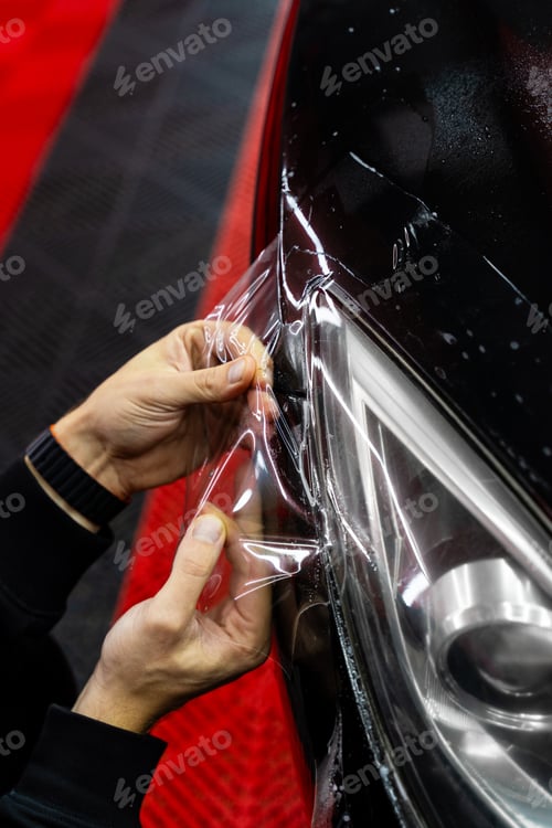 Preview: Headlight film edges refined for clean lines and strong long term adhesion