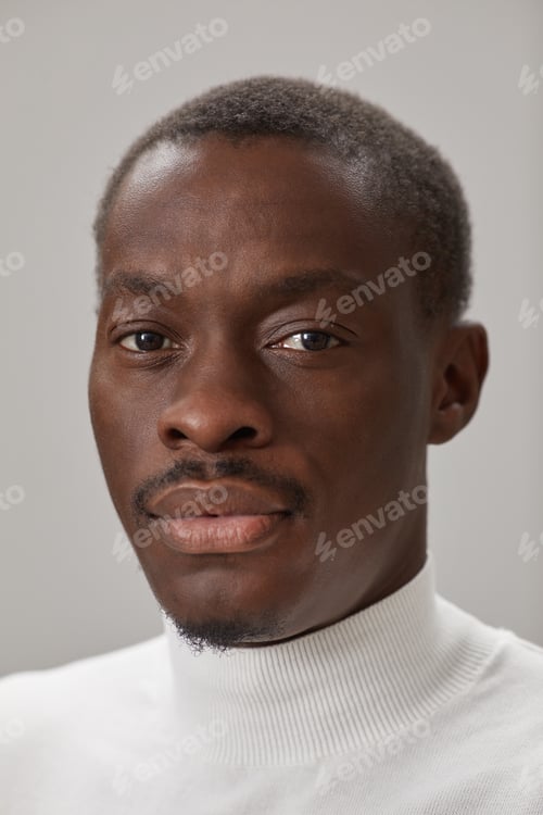 Preview: Close-up of African man