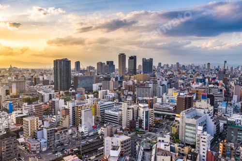 Preview: Osaka, Japan Cityscape