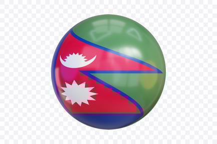Preview: 3D Nepal Flag