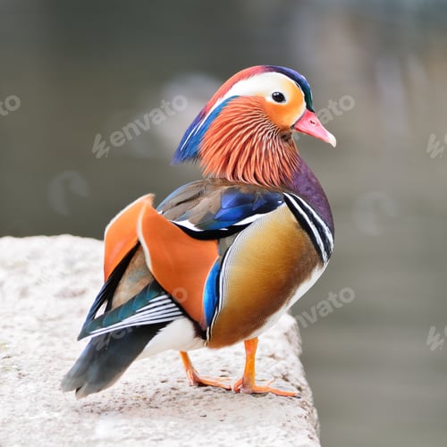 Preview: male Mandarin Duck