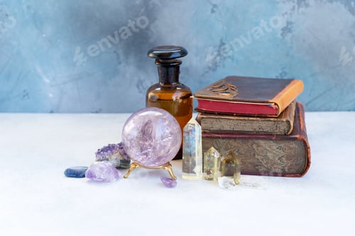 Preview: Healing crystals concept