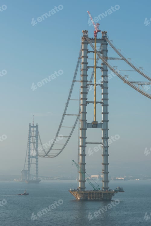 Preview: The Osmangazi Bridge is a suspension bridge of Turkey.