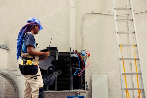 Preview: Wireman looking for freon leaks
