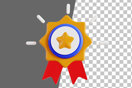 Preview: Star Badge 3D Icon