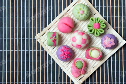Preview: Japanese traditional confectionery wagashi