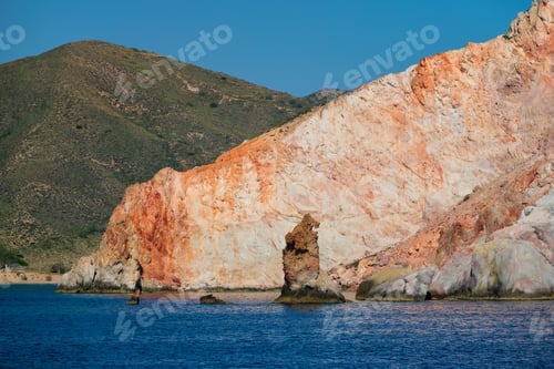 Preview: Rock formations in Aegean sea