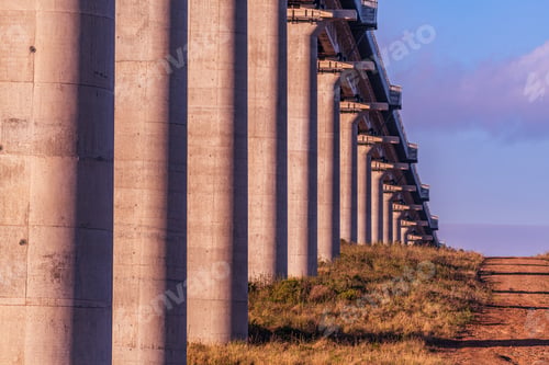 Preview: Kenya Sunrise Sunset Landscape Savannah Grassland Kenya Railways Line SGR