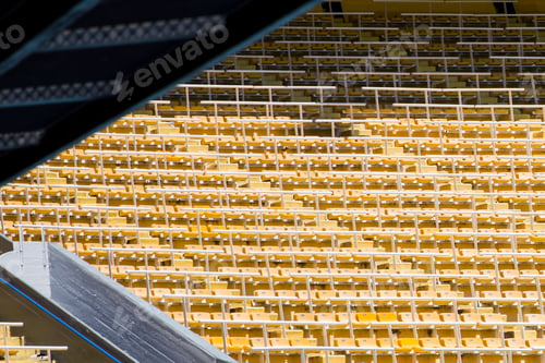 Preview: Detail of the football stadium