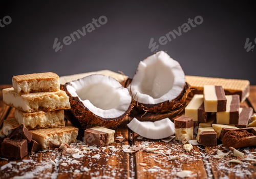 Preview: Wafer bars and chocolate