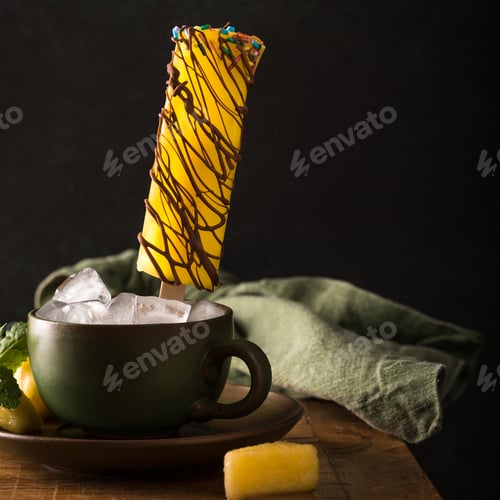 Preview: Delicious homemade pineapple popsicles
