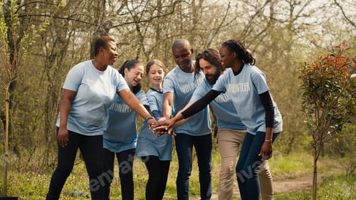 Preview: Joyful optimistic group of activists unites to clear out the woods