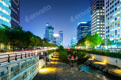 Preview: Cheonggyecheon in seoul