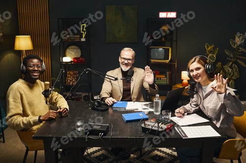 Preview: People Discussing With Each Other During Podcast