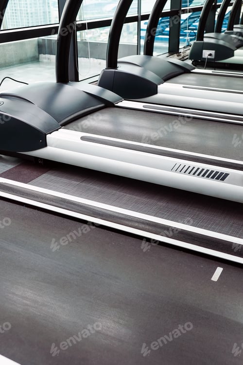 Preview: Detail image of Treadmill in fitness room