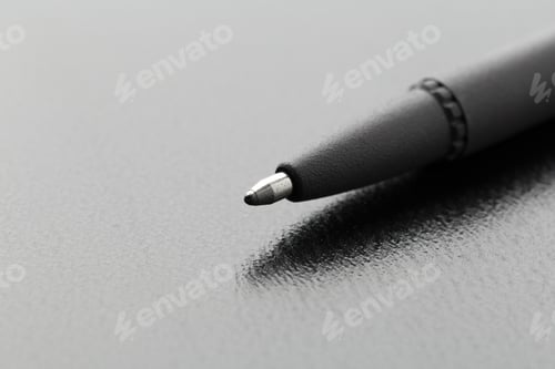 Preview: Pen close up shot. close up. creative photo