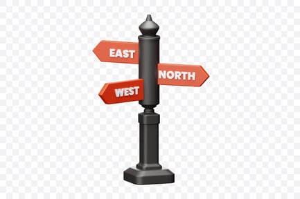 Preview: Directional Signpost Wayfinding