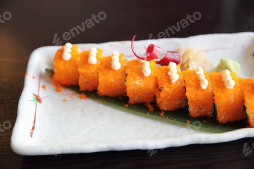 Preview: California Maki Sushi Japanese Food
