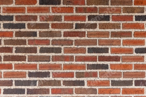 Visualização: Textura e detalhes de uma parede de tijolos