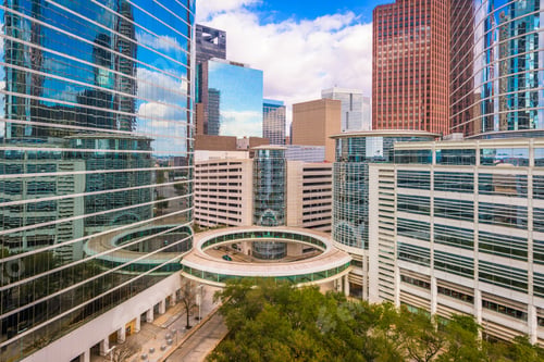 Preview: Houston, Texas, USA Downtown Cityscape.