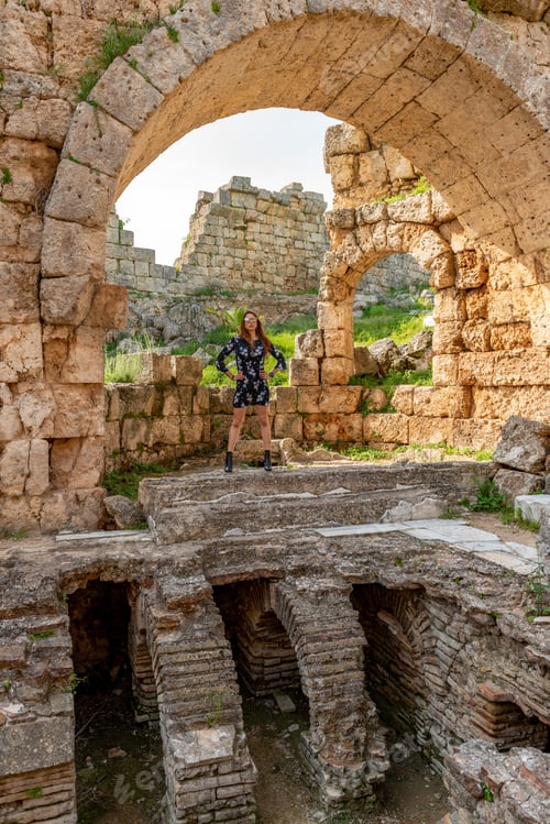 Preview: Perge Ancient City, Antalya - Turkey. April 04, 2019.