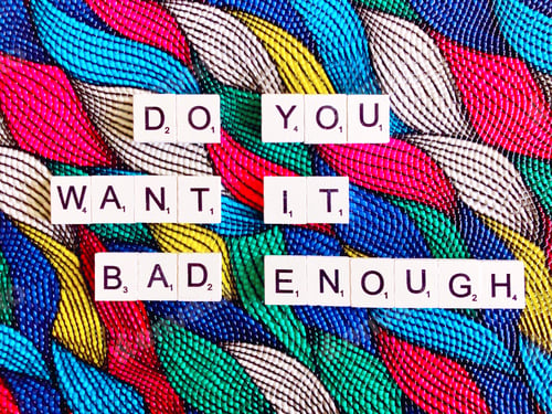 Preview: Do you want it bad enough?