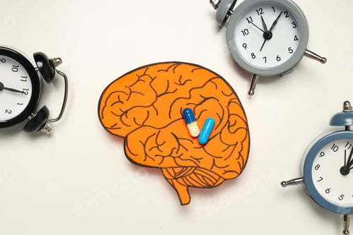 Preview: Dementia and parkinson's disease, ADHD, composition for head disease theme