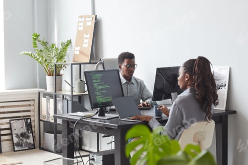 Preview: Two Software Developers in Office