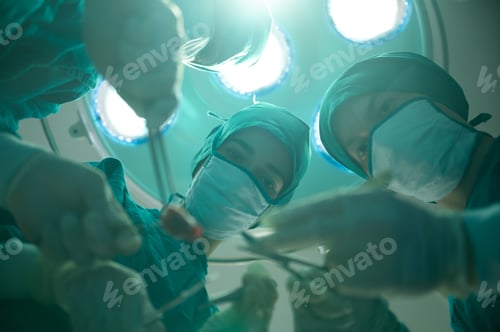 Preview: Surgical Team Working in Operating Room