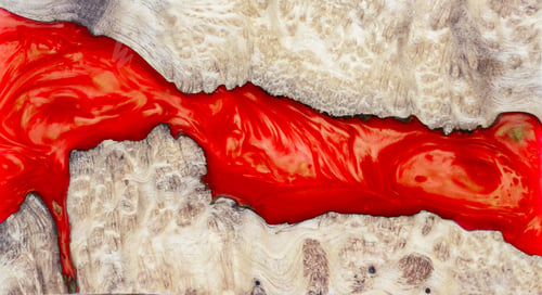 Preview: Casting epoxy resin Leza burl wood