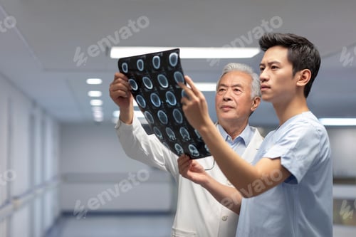 Preview: Chinese doctors discussing X-ray image