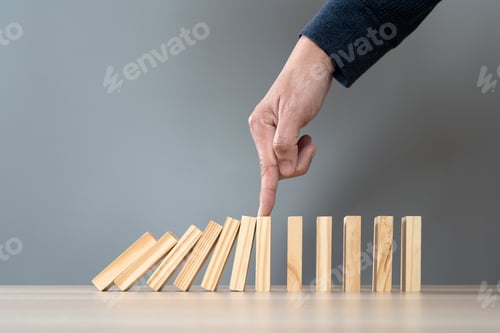 Preview: Concept of stopping domino effect