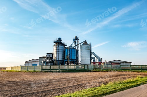 Preview: agro-processing plant for processing and silos for drying cleaning and storage