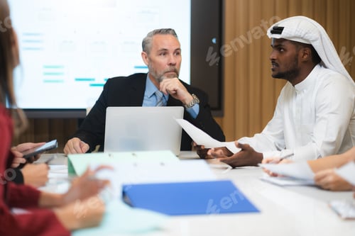Preview: Business team partner meeting together to brainstorming for new ideas of business marketing project
