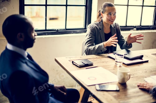 Preview: People in business meeting