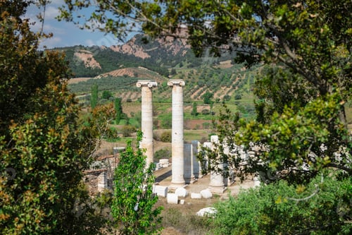 Preview: The Temple of Artemis. Sardes Ancient city. Manisa, Turkey. UNESCO World Heritage Tentative List.
